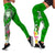Fiji Custom Personalised Legging - Turtle Plumeria (Green) Green - Polynesian Pride