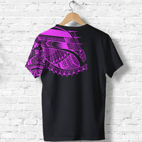 Polynesian T Shirt Polynesian Chest Tattoo Special Pink - Polynesian Pride