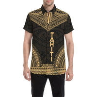 Tahiti Polynesian Chief Shirt - Gold Version - Polynesian Pride
