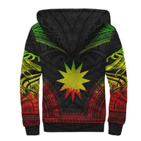 Nauru Sherpa Hoodie - Polynesian Chief Reggae Version - Polynesian Pride