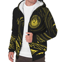 Hawaii Sherpa Hoodie - Frida Style - Yellow - Polynesian Pride
