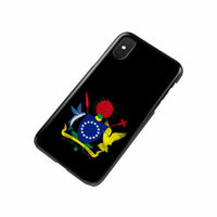 Cook Islands Phone Case - Coat of Arm Map - Polynesian Pride