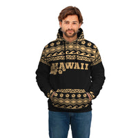 Polynesian Hawaii All Over Hoodie Yellow - Polynesian Pride