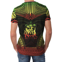Norfolk Island Unisex T Shirt Norfolk Island Polynesian Chief Reggae Version - Polynesian Pride