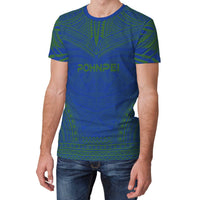 Pohnpei Unisex T Shirt Pohnpei Polynesian Chief Green Version - Polynesian Pride