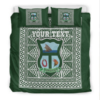 (Custom Personalised) Takuilau College Bedding Set Tonga Pattern LT4 - Polynesian Pride