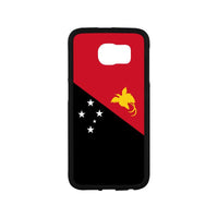Papua New Guinea Flag Phone Case One Size Samsung Galaxy S6 Red & Black - Polynesian Pride