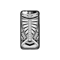 Polynesian 22 Rubber Phone Case One Size iPhone 6/6s Plus Black - White - Polynesian Pride