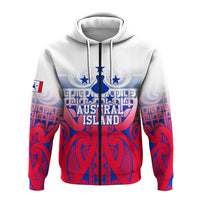 Austral Islands Tribal Tattoo Hoodie LT12 - Polynesian Pride