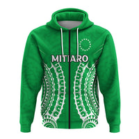 Custom Cook Islands Mitiaro Zip up Hoodie Tribal Pattern LT12 - Polynesian Pride