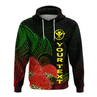 Custom Hawaii Polynesian Hoodie Ohia Lehua LT12 - Polynesian Pride