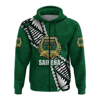 Tonga Saineha High School Tongan Patterns Hoodie LT12 - Polynesian Pride