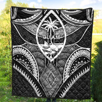 Polynesian Premium Quilts - Guam Symbols With Poly Patterns - Polynesian Pride