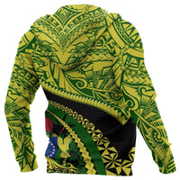 Cook Islands Zip Hoodie Polynesian Tattoo - Polynesian Pride