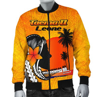 American Samoa Bomber Jacket - Taema II Leone - Polynesian Pride