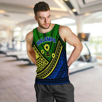 (Custom Personalised) Vanuatu Malampa Province Tribal Pattern Men Tank Top - LT12 - Polynesian Pride