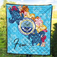 Federated States of Micronesia Premium Quilt - Tropical Style - Polynesian Pride