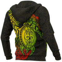 Polynesian Hawaii Hoodie Polynesian Turtle - Polynesian Pride