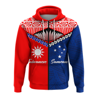 Taiwanese Combine Samoan Pride Hoodie LT12 - Polynesian Pride