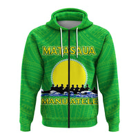 Custom American Samoa Zip up Hoodie Matasaua Manua Pride LT12 - Polynesian Pride