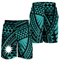 Nauru Men's Short - Tribal Seamless Pattern - Polynesian Pride