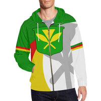 Kanaka Zipper Hoodie Typecast Style - Polynesian Pride