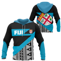 Fiji All Over Hoodie Tapa Firm Style - Polynesian Pride