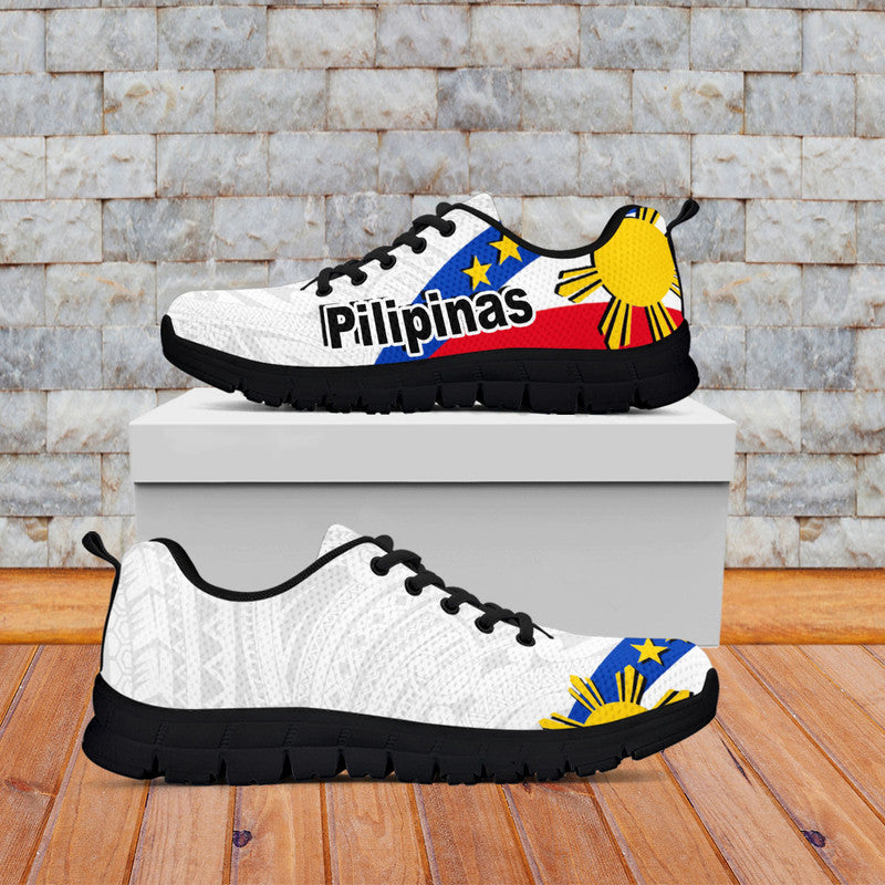 Pilipinas Sneaker Simple Style - White LT6 - Polynesian Pride