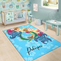 Pohnpei Area Rug - Tropical Style - Polynesian Pride