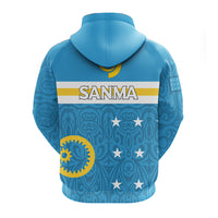 Vanuatu Sanma Province Hoodie Flag Style LT12 - Polynesian Pride