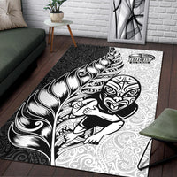 New Zealand Maori All Black Rugby Area Rug - LT2 - Polynesian Pride