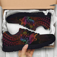 Cook Islands Sneakers - Butterfly Polynesian Style - Polynesian Pride