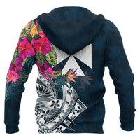 Wallisnd Futuna Hoodie Summer Vibes - Polynesian Pride