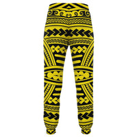 Polynesian Seamless Yellow Joggers - Polynesian Pride