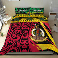 Vanuatu Dreamy Bedding Set Coat Of Arms and Pattern LT13 - Polynesian Pride