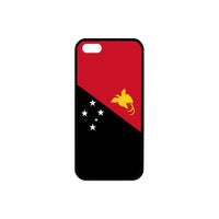Papua New Guinea Flag Phone Case One Size iPhone 5/5s Red & Black - Polynesian Pride