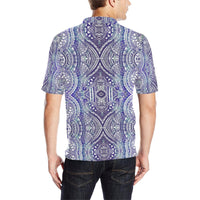 Polynesian Polo Shirt Violet - Polynesian Pride