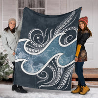 Chuuk Islands Polynesian Premium Blanket - Ocean Style - Polynesian Pride