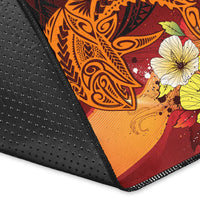 Pohnpei Area Rugs - Tribal Tuna Fish - Polynesian Pride