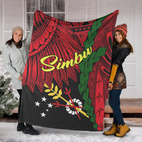 Papua New Guinea Simbu Province Polynesian Blanket - Tribal Wave Tattoo - Polynesian Pride