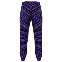 Polynesian Tatau Violet Joggers - Polynesian Pride