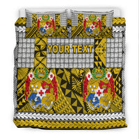 (Custom Personalised) Tonga Bedding Set Be Unique Version 03 Yellow LT13 - Polynesian Pride