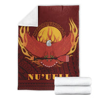American Samoa Premium Blanket - Manulele Tausala Nuuuli - Polynesian Pride
