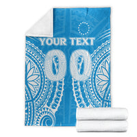 (Custom Personalised) Cook Islands Tongareva Blanket - Tribal Pattern - LT12 - Polynesian Pride