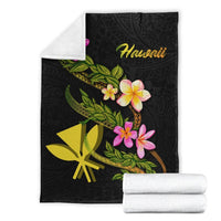 Hawaii Polynesian Blanket - Plumeria Tribal - Polynesian Pride