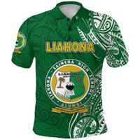 Custom Tonga Liahona Saineha High School Polo Shirt Simple Vibes, Custom Text and Number LT8 - Polynesian Pride
