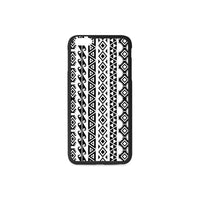Polynesian 13 Rubber Phone Case One Size iPhone 6/6s Plus Black - White - Polynesian Pride