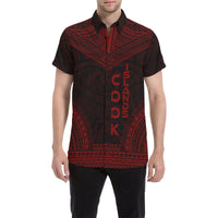 Cook Islands Polynesian Chief Shirt - Red Version - Polynesian Pride
