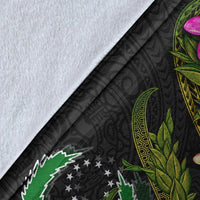 Pohnpei Polynesian Blanket - Plumeria Tribal - Polynesian Pride