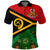 Custom Vanuatu With Aboriginal Patterns Polo Shirt LT20 Unisex Green - Polynesian Pride